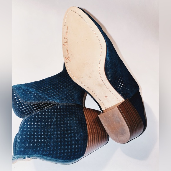 Sam Edelman Black Suede Ankle Booties - Picture 4 of 4